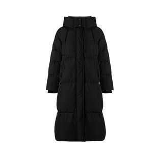 LAGOGO双层立领宽松羽绒服女拉谷谷2025冬新款加厚外套OCYY33YC37