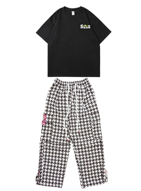 街舞潮服hiphop嘻哈儿童演出服