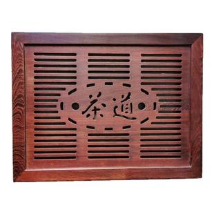 鸡翅木红色嵌入式茶盘35/45/37/47/50/39/53/55/59/40/60实木茶具