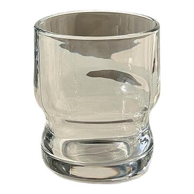 ins风胖胖玻璃杯家用创意小众