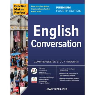 【2024年新版】熟能生巧 英语对话 英文原版 第四版 Practice Makes Perfect English Conversation Premium Fourth Edition