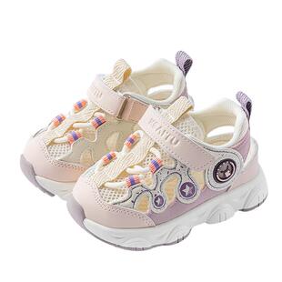 女童凉鞋2026夏季新款儿童机能鞋软底防滑小中童夏鞋宝宝鞋子