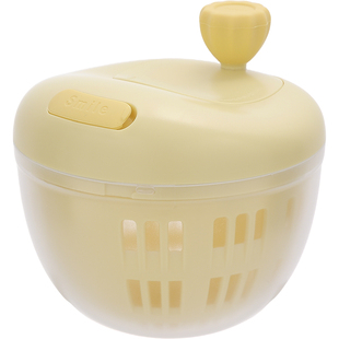 家用水果沥水篮减脂沙拉甩干机手动蔬果的脱水盆大容量蔬菜沥水篮