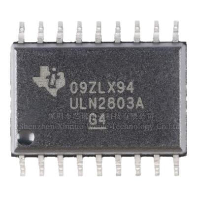 原装正品 ULN2803ADWR 贴片SOIC-18 8通道达林顿晶体管阵列IC芯片