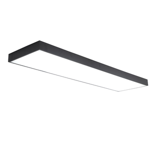 办公室吸顶灯LED明装长条平板灯商用店铺阳台过道长方形直播顶灯