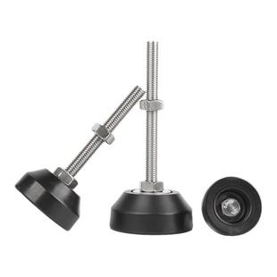 304不锈钢脚杯固定地脚螺丝软橡胶防震防滑垫底座可调节支撑脚垫