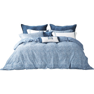 梦洁家纺磨毛四件套被套248x248床单全纯棉加厚秋冬高端2025新品