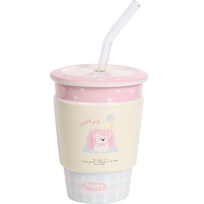 鹿谷川萌趣果汁杯可进洗碗机