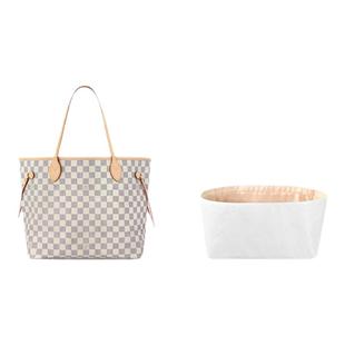 适用lv neverfull内胆包托特包小中大号白棋盘杜邦纸包中包内胆包