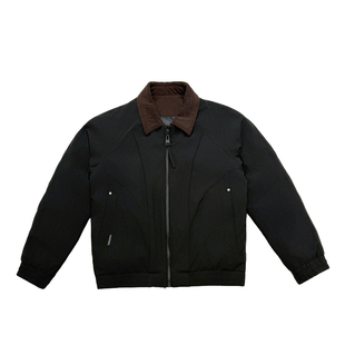 冬季小码翻领棉衣男装矮个子XS码S号假两件拉链加厚棉袄外套潮155