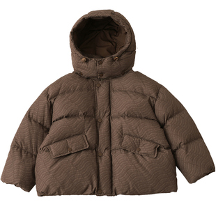 康衣儿女童羽绒服短款加厚2025冬季新款儿童羽绒服中大童装亲子