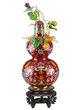 北京珐琅景泰蓝18寸福禄万代葫芦