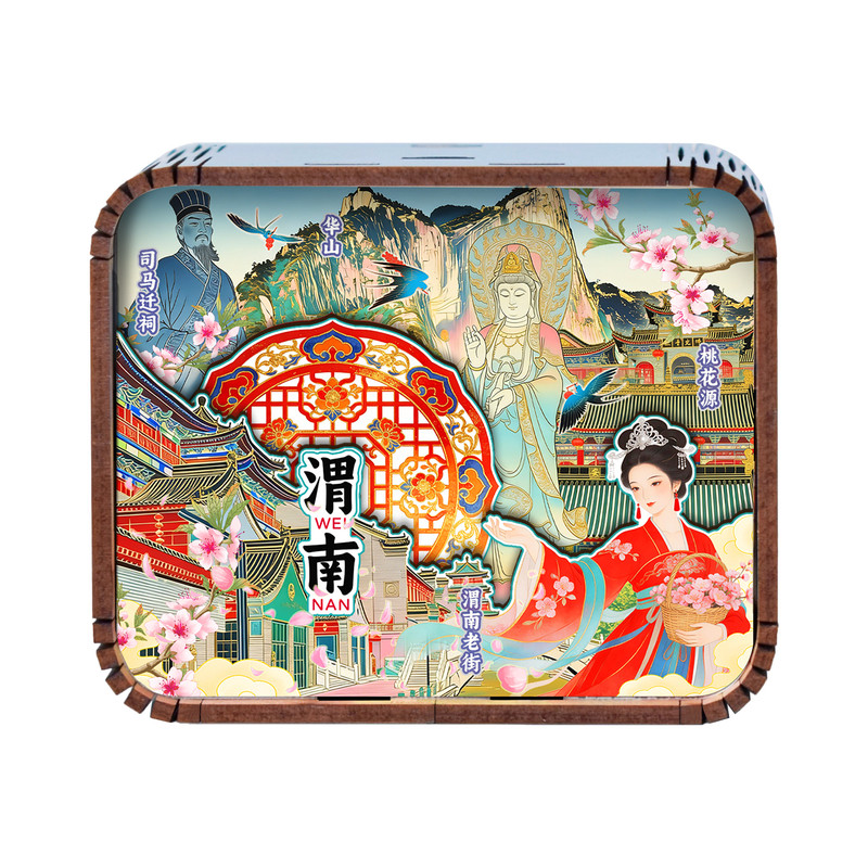 渭南桃花园手工中国风音乐盒定制