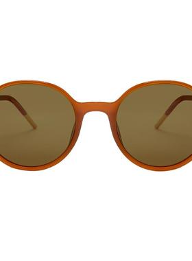 高级感茶桔色！偏光墨镜可配镜