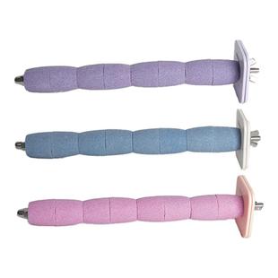 优嗖鹦鹉磨砂站杆磨爪站棍站棒鸟玩具玄凤牡丹磨喙陶瓷烧制不掉沙