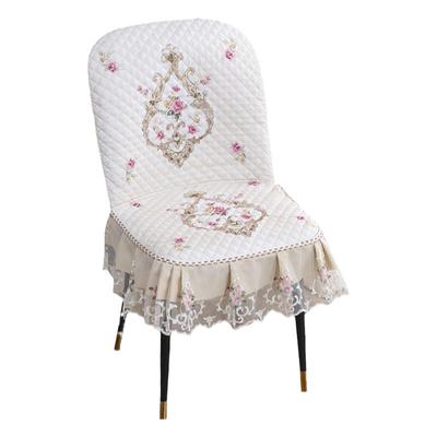 新款简约全包弧形餐椅套罩加厚防滑餐厅椅垫坐垫靠背一体凳子套罩