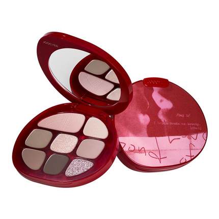 酵色八色眼影盘大地色综合盘日常淡妆琥珀盘