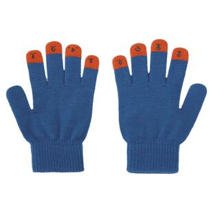 云朵工厂 船员针织手套秋冬季保暖胶印针织毛线户外韩版可爱全指