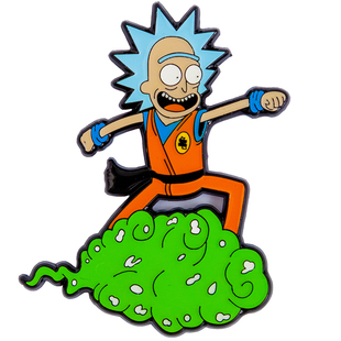 Fanatic原创瑞克和莫蒂 七龙珠悟空胸针金属徽章别针饰品潮流挂件