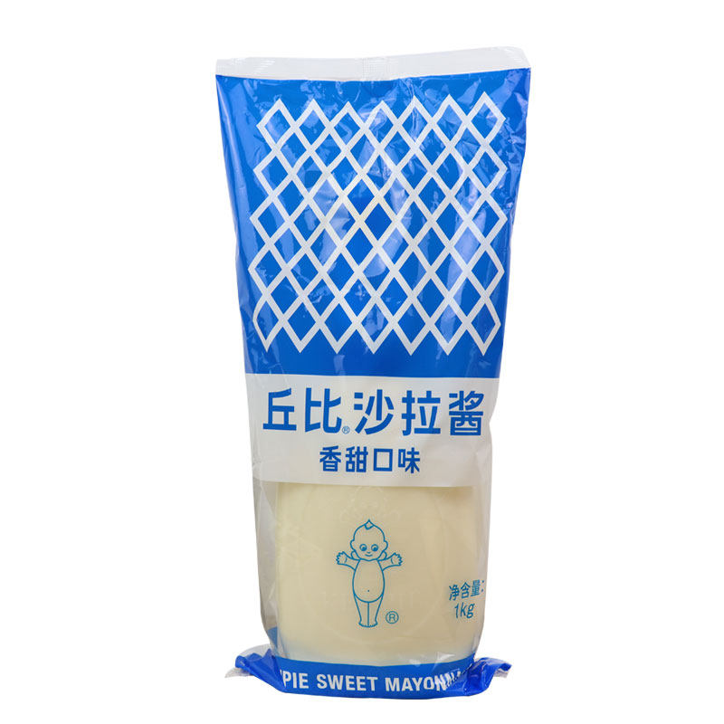 丘比沙拉酱香甜味1kg 原味千岛沙拉蔬菜寿司水果香甜沙拉包邮
