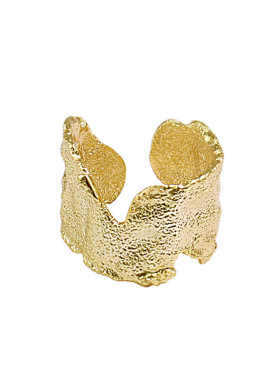 小众ins简约气质复古戒指肌理不规则几何缺口关节戒高级感开口指