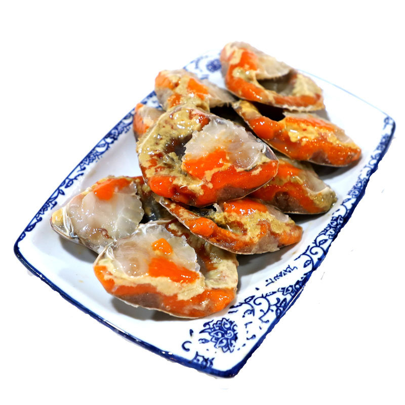 顺丰包邮区宁波石浦野生红膏呛蟹蟹类制品
