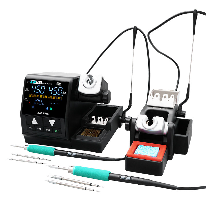 速工T60+TJ8一拖二精密焊台