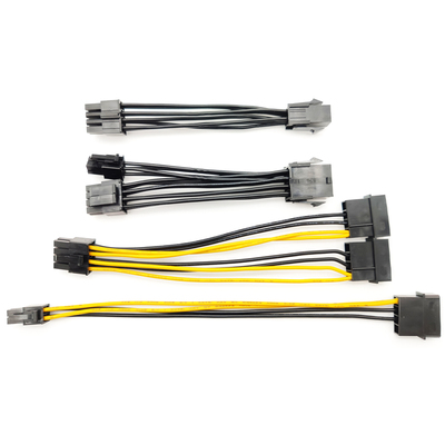 电脑CPU主板供电转接线4P转8P