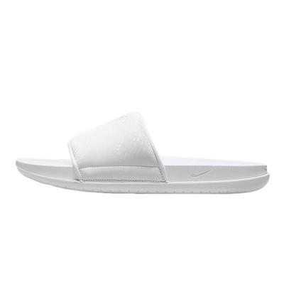 NIKE耐克KOBE科比男拖鞋缓震室内居家一字拖白色休闲鞋IF2870-100