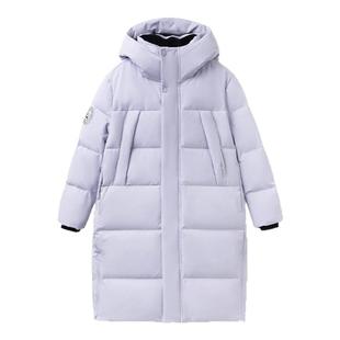 巴拉巴拉女童羽绒服中大童加厚儿童保暖2025秋冬新款长款极寒外套