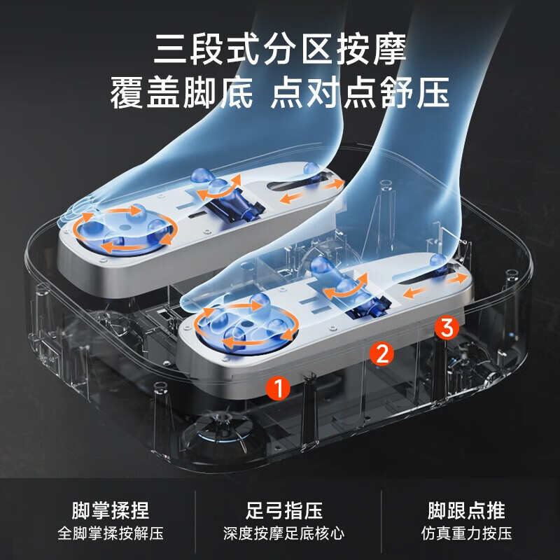 hith星曼折叠泡脚桶全自动加热足浴盆家用洗脚按摩器电动足浴桶