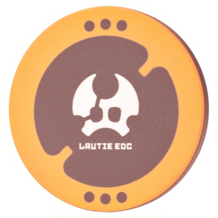 老铁匠陶瓷筹码纪念币套装 39mm带面值数字无面值 EDC玩具LAUTIE