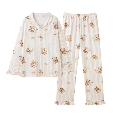 TugTug超弹呼吸棉家居服套装