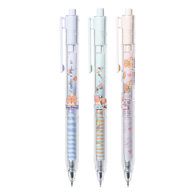 得力星星人联名大容量按动中性笔