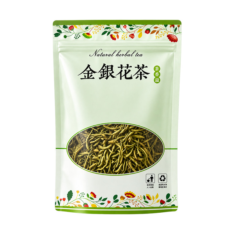 金银花茶清火养生茶无硫干花茶叶