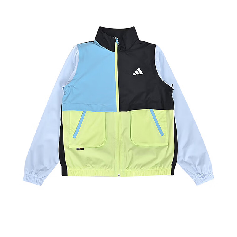 adidas阿迪达斯男女童拼色可拆卸袖夹克外套KH0237/KH0238/KH0239