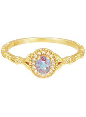 青山限定同款亚历山大变色戒指