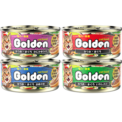 金赏猫罐头猫咪零食12/24罐成猫幼猫零食非主食罐湿粮整箱实惠装