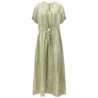 COCOBELLA人丝提花炒色连衣裙