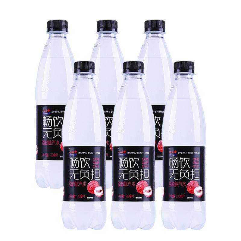 八王寺0蔗糖荔枝味510ml碳酸饮料