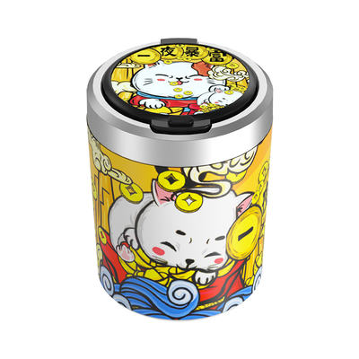 比亚迪汉DM DMi dmp Ev冠军版网红车载烟灰缸个性内饰用品