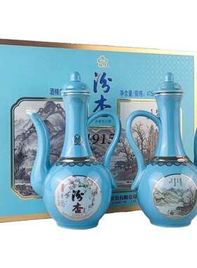 汾杏山西杏花村 1915窖藏 清香型 高档瓷瓶礼盒纯粮白酒53度475ml