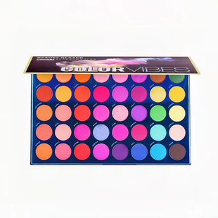 化妆师专用beauty glazed彩色眼影盘玩妆40色儿童舞台妆彩妆正品