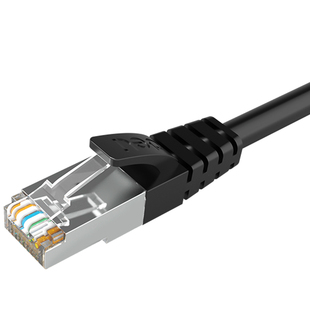 得力六类千兆网线家用连接线超5五6类万兆路由器高速电脑宽带10米