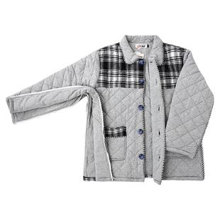 易穿脱病号服骨折手术透析病人衣服全开式拉链款秋冬夹棉加厚棉袄