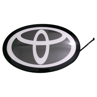 新款凯美瑞亚洲龙威兰达奕泽塞纳荣放LC300水晶车标灯兼容ACC雷达