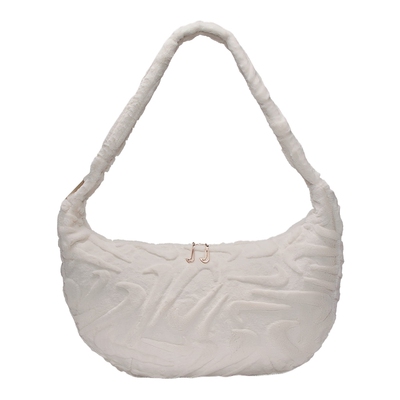 Nike耐克毛绒云朵包男女包斜挎包新款运动包单肩包HQ7515-030