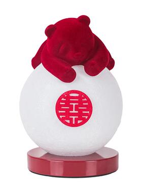 结婚台灯一对婚房卧室床头灯
