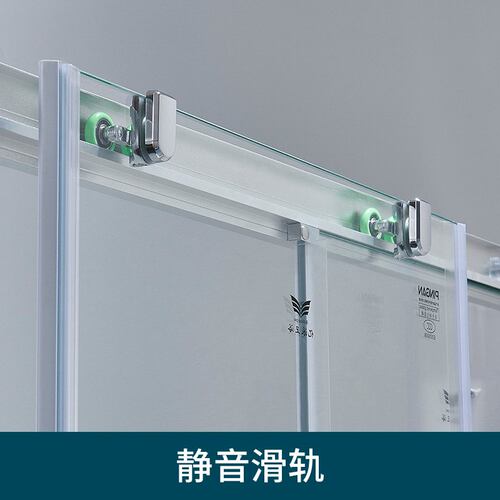公寓出租屋淋浴房推拉门洗浴房干湿分离铝合金框架家用沐浴间厂家