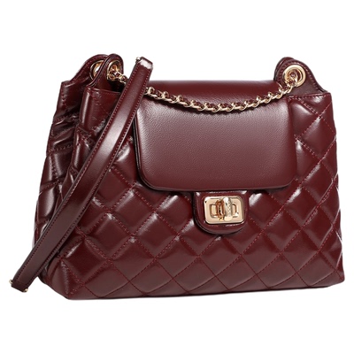 COOGI新款头层牛皮女包